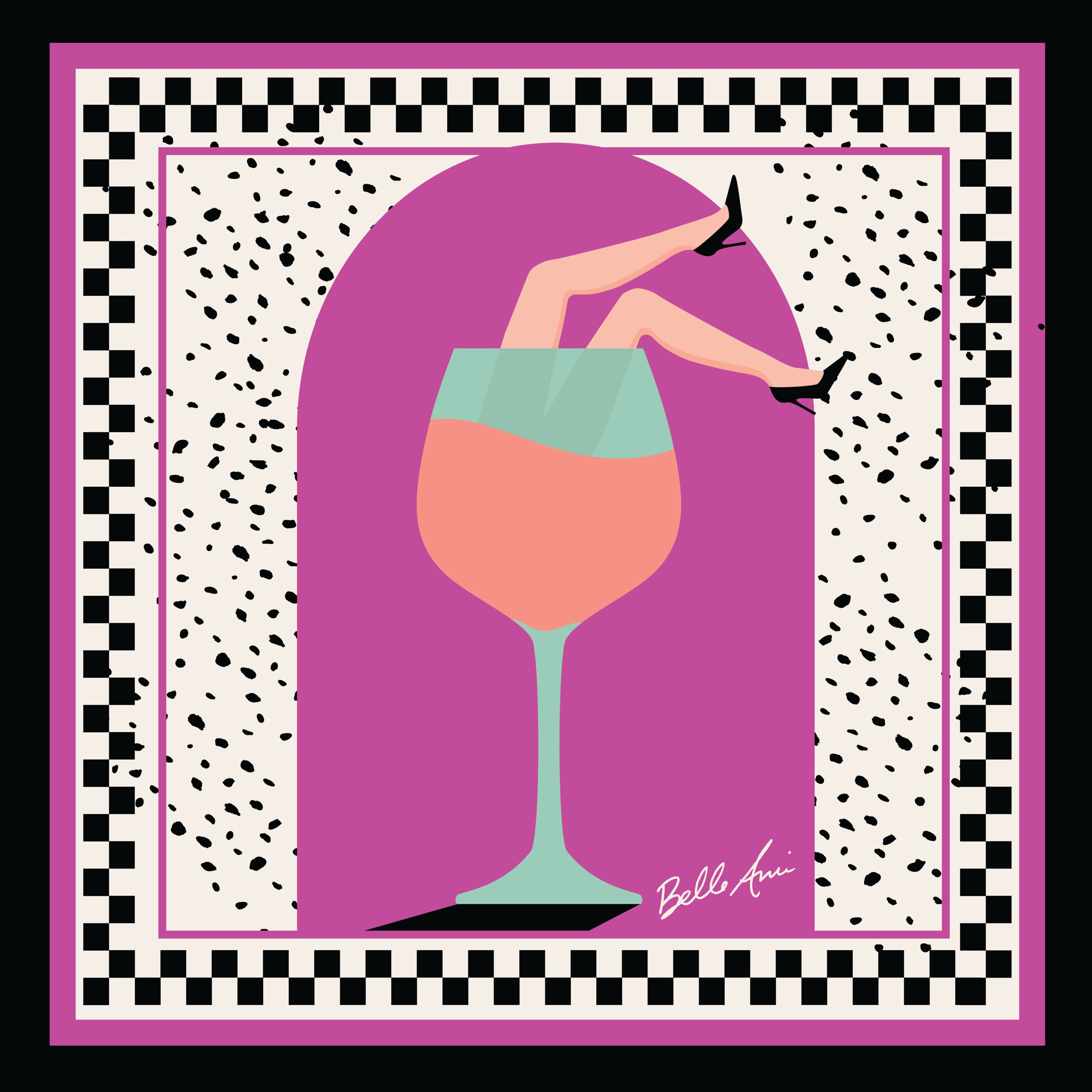 Wine Legs 50x50