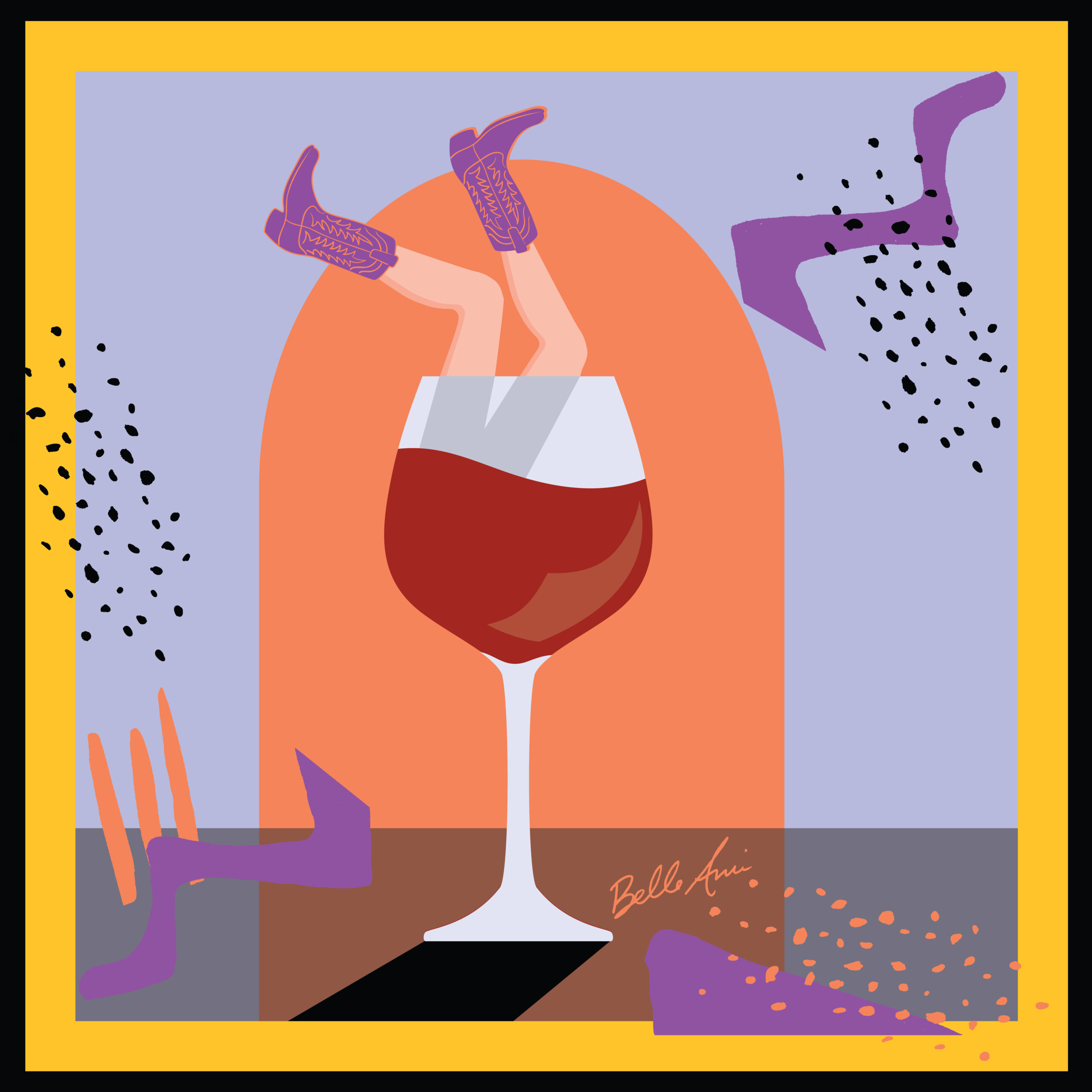 Wine Legs 50x50